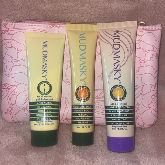 Mudmasky Other - Mudmasky Lot-Anti-Aging 1.35, Moisture Boost Eye Serum 1.0, Dandruff Control 2.0